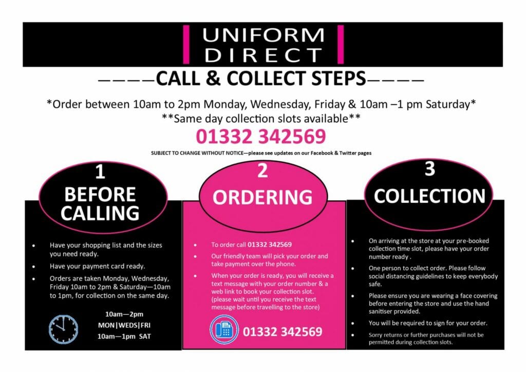 Uniform Chellaston Infant School